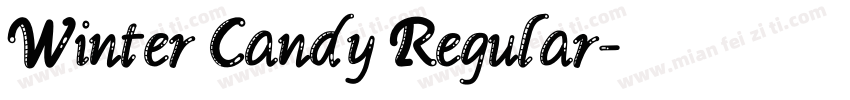 Winter Candy Regular字体转换